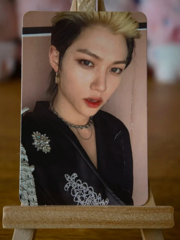 Stray Kids Felix NOEASY Photocard (Jewel Case Ver.), front of photocard