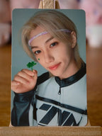 Stray Kids Felix Social Path / Super Bowl Photocard (Regular Double-sided), front of photocard