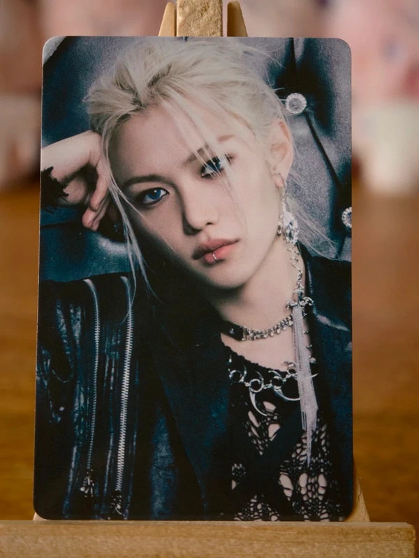 Stray Kids Felix GIANT Photocard (Tower Records POB), front of photocard