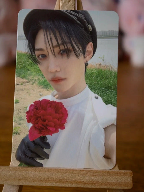 Stray Kids Felix MAXIDENT Photocard, front of photocard