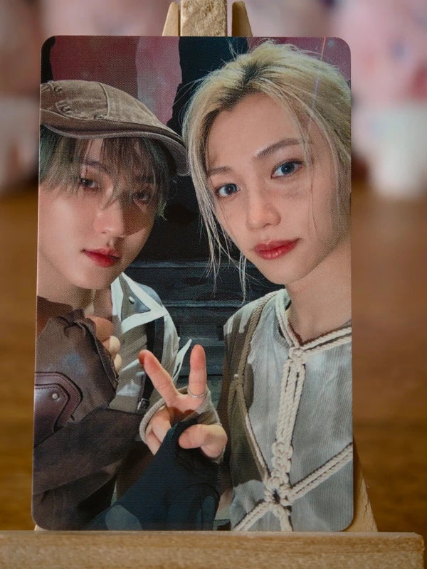 Stray Kids Changbin & Felix GIANT Unit Photocard (Fanclub POB), front of photocard