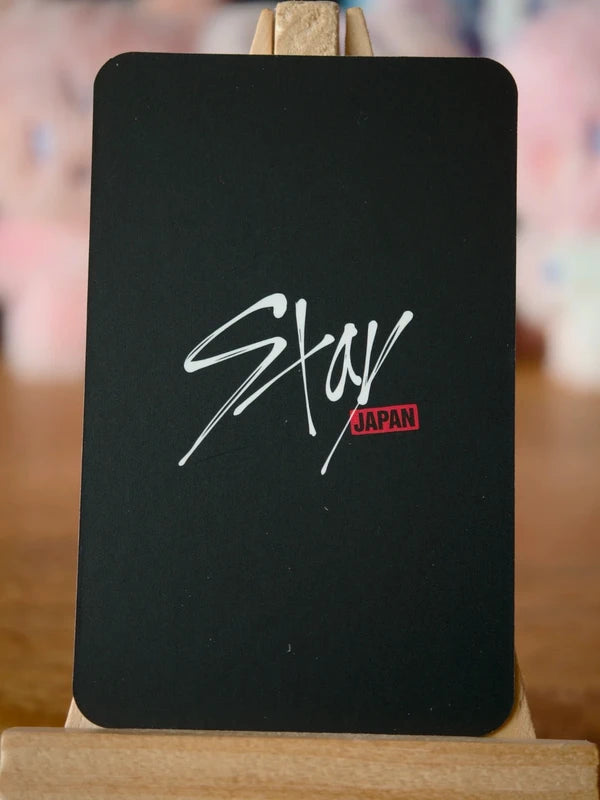 Stray Kids I.N STAY JAPAN Photocard (Fanclub Renewal) - reverse