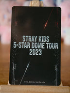 Stray Kids I.N 5-STAR Dome Tour 2023 Photocard - reverse