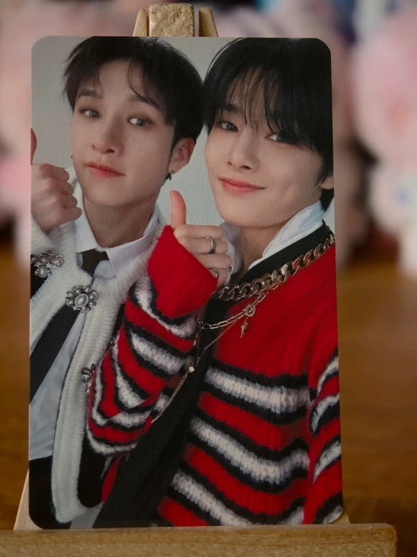 Stray Kids Bang Chan & I.N Social Path / Super Bowl Unit Photocard (Fanclub POB) - front