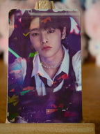 Stray Kids I.N Christmas EveL Photocard (Glitter) - front
