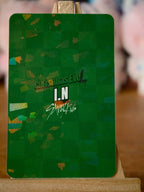 Stray Kids I.N Christmas EveL Photocard (Glitter) - reverse