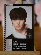 Stray Kids I.N ODDINARY Photocard (ID Card) - front