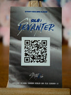 Stray Kids I.N Clé: LEVANTER Photocard - reverse