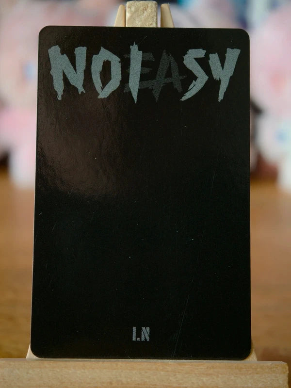 Stray Kids I.N NOEASY Photocard (Limited Ver.) - reverse