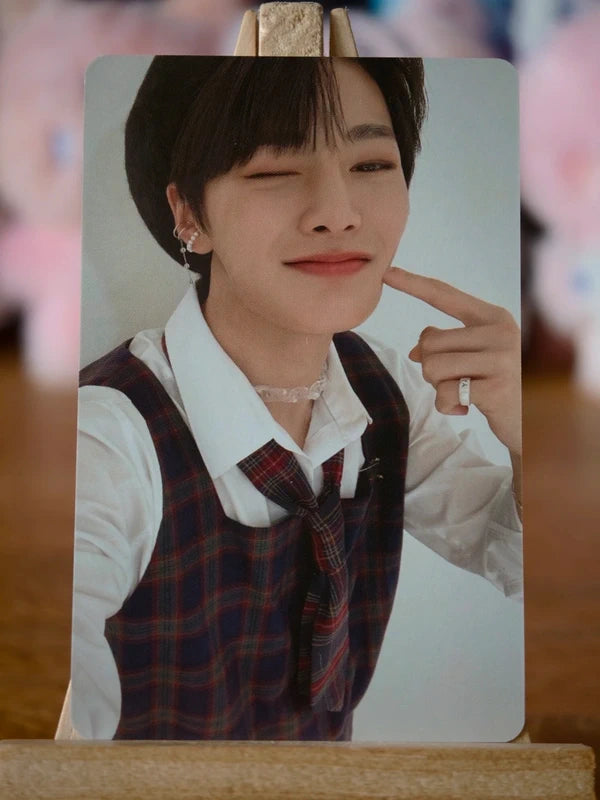 Stray Kids I.N Christmas EveL Photocard (Album POB) - front