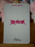 Stray Kids I.N ROCK-STAR Photocard (JYP SHOP POB) - reverse