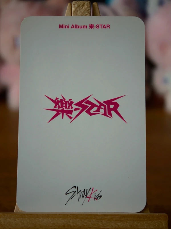 Stray Kids I.N ROCK-STAR Photocard (JYP SHOP POB) - reverse