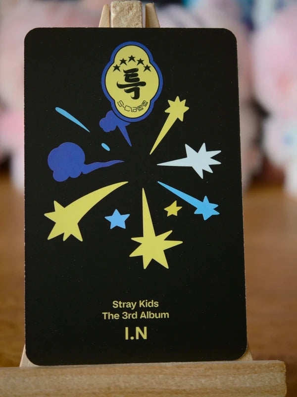 Stray Kids I.N 5-STAR Photocard (Digipack Ver.) - reverse