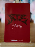 Stray Kids I.N ATE Photocard (Tower Records POB) - reverse