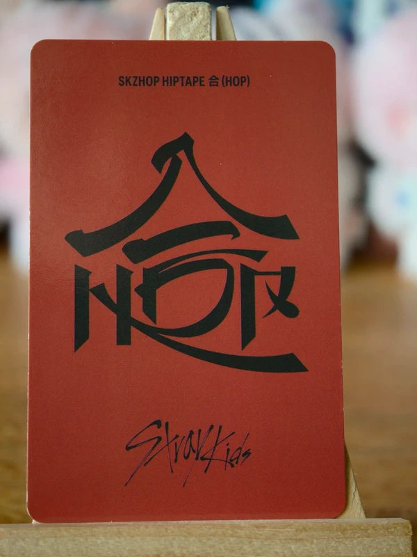 Stray Kids I.N HOP Photocard (NEMO Ver. Random Card) - reverse