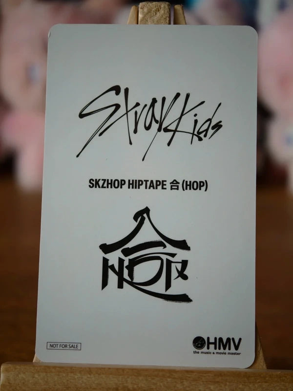 Stray Kids I.N HOP Photocard (HMV POB) - reverse