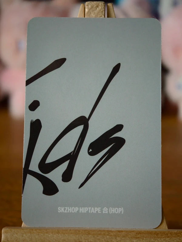 Stray Kids I.N HOP Photocard (Accordion Ver.) - reverse