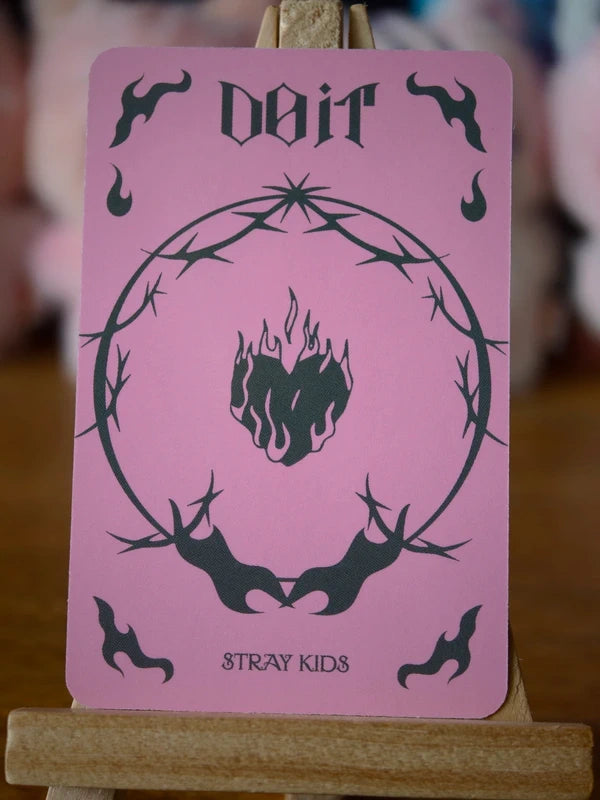 Stray Kids I.N DO IT Photocard (Accordion POB) - reverse