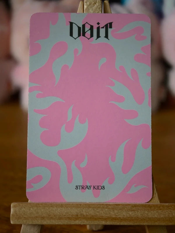Stray Kids I.N DO IT Photocard (IT Ver.) - reverse