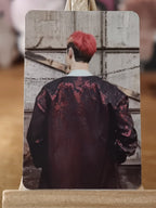 Stray Kids Bang Chan – IN LIFE Double-Sided Photocard (Red Hair) — reverse