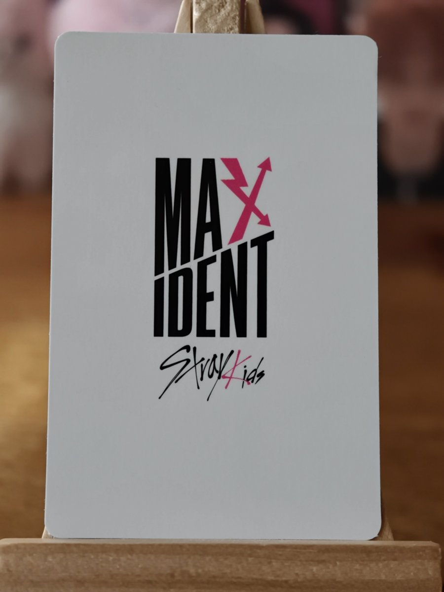 Stray Kids Bang Chan MAXIDENT YES24 pre-order benefit — reverse