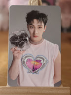 Stray Kids Bang Chan – MAXIDENT CASE Ver. Photocard (Black Heart) — front