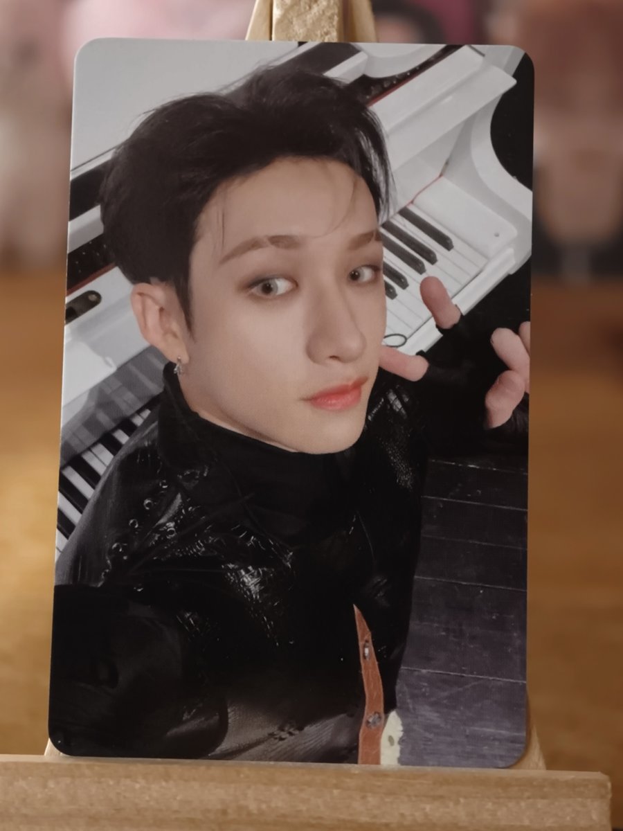 Stray Kids Bang Chan 5-STAR Withmuu pre-order benefit photocard — front