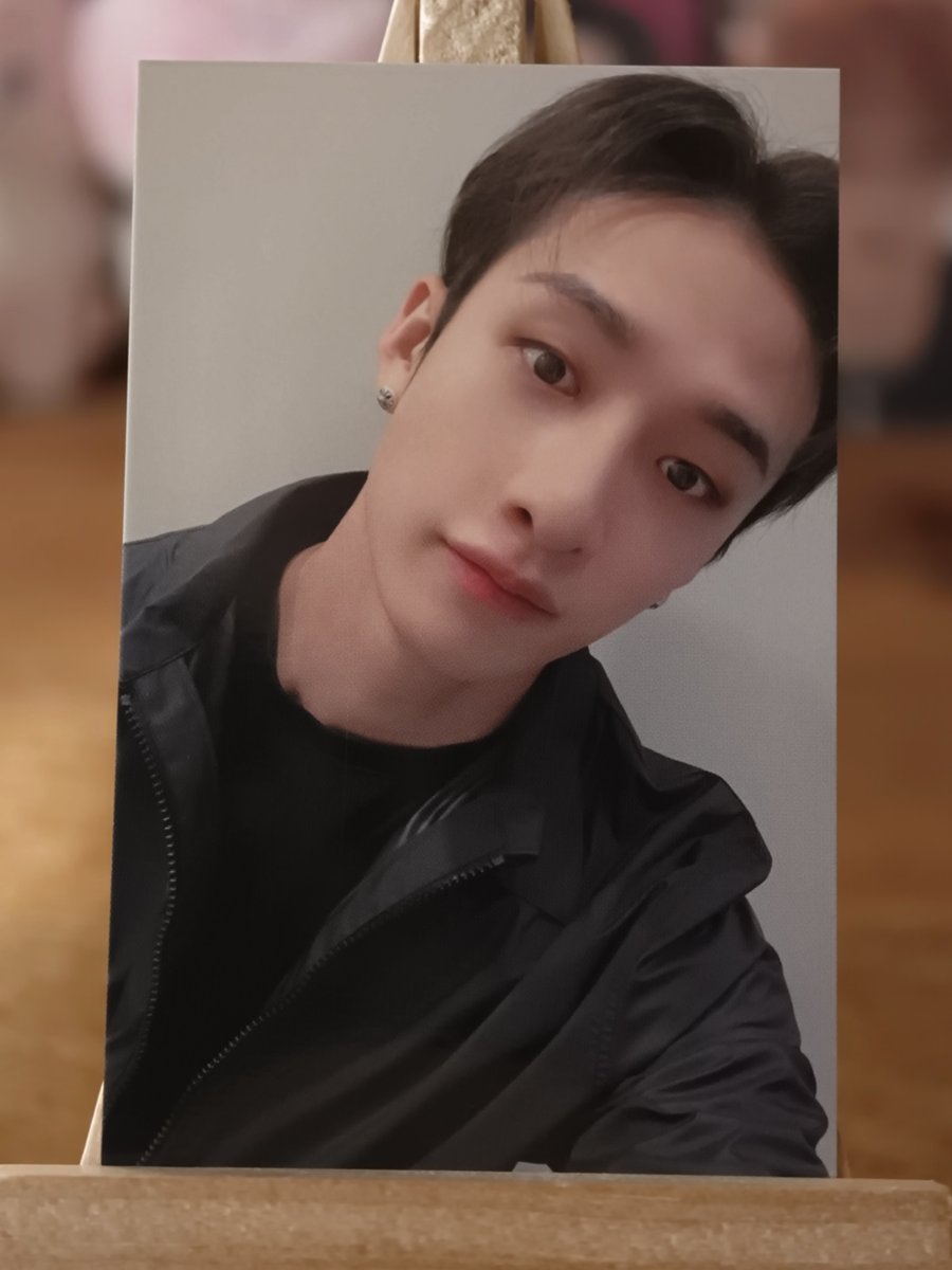 Stray Kids Bang Chan 5-STAR Tower Records Japan pre-order benefit photocard — front