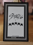 Stray Kids Bang Chan 5-STAR Tower Records Japan pre-order benefit photocard — reverse