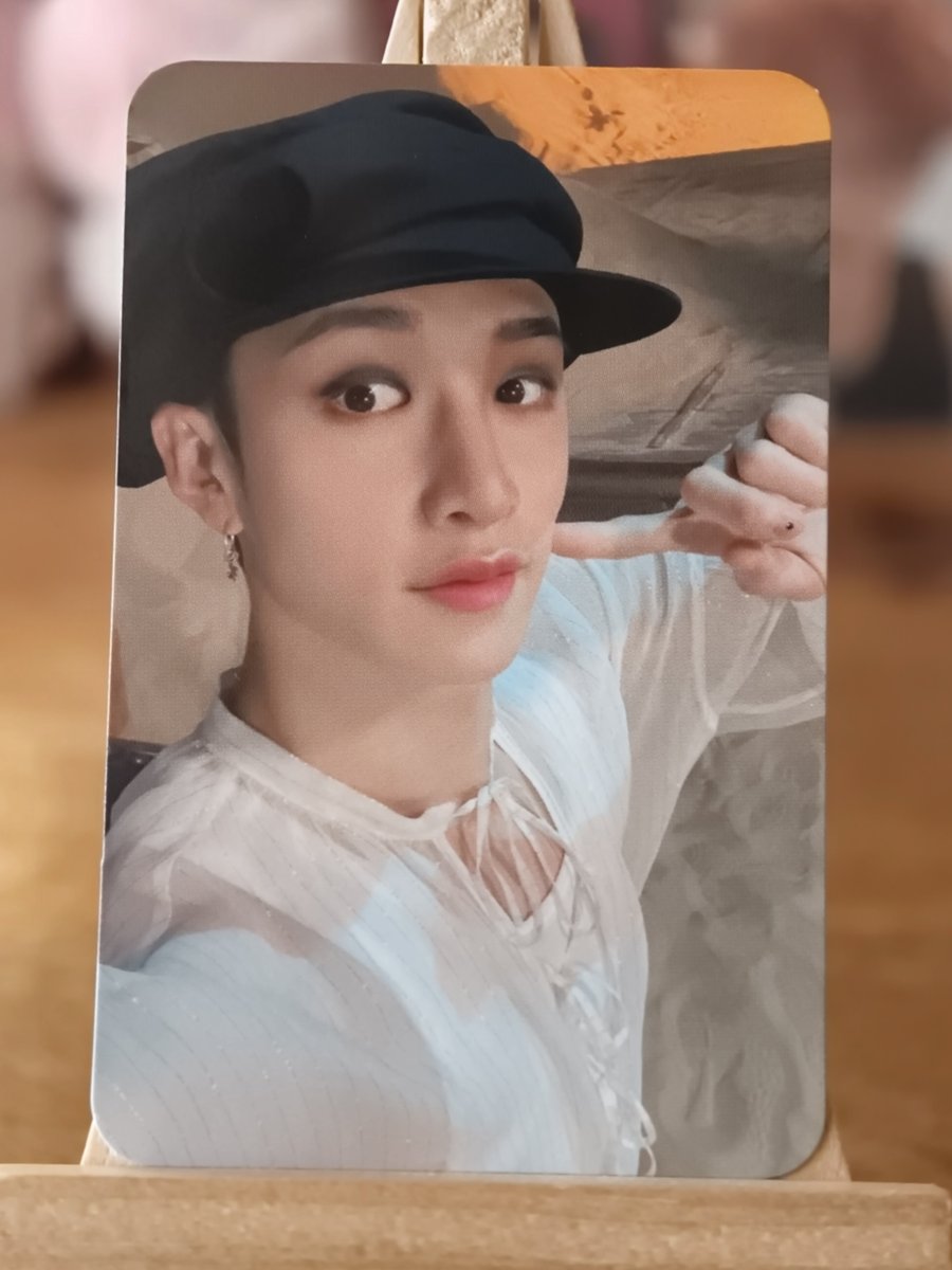 Stray Kids Bang Chan – 5-STAR Photocard (Black Cap) — front
