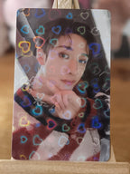 Stray Kids Bang Chan 5-STAR KMStation Chinese-back heart-hologram POB — front