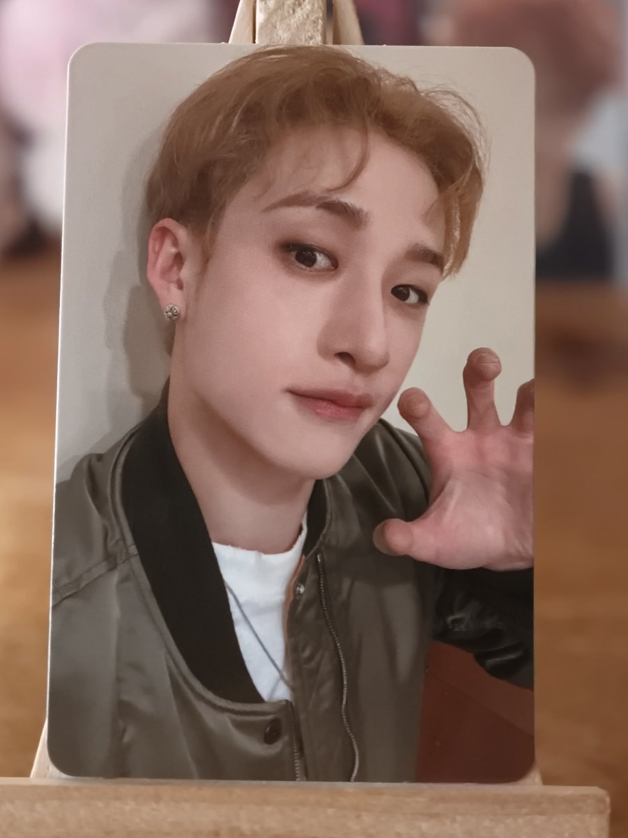 Stray Kids Bang Chan – ROCK-STAR Soundwave Pop-Up Giveaway Photocard — front