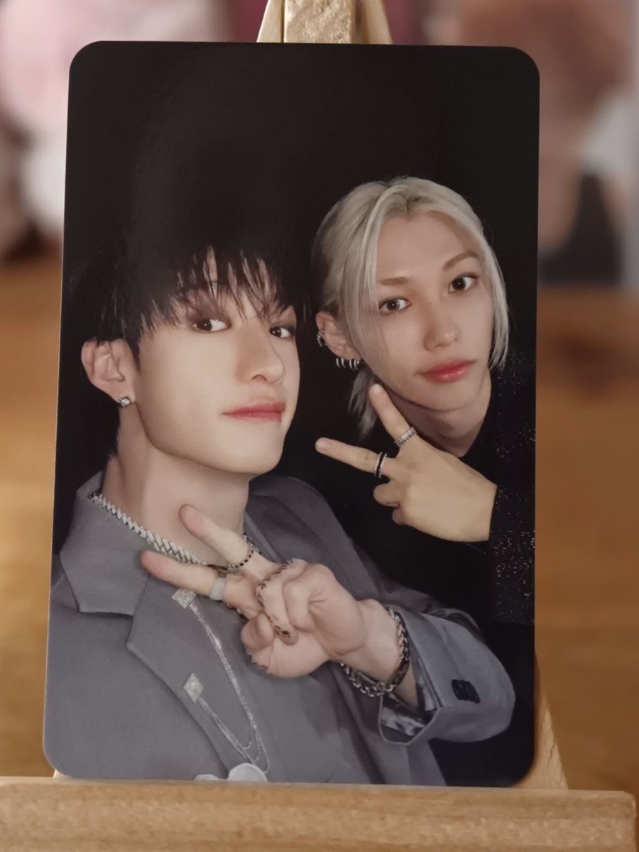 Stray Kids – HOP Unit Photocard (Bang Chan & Felix) — front
