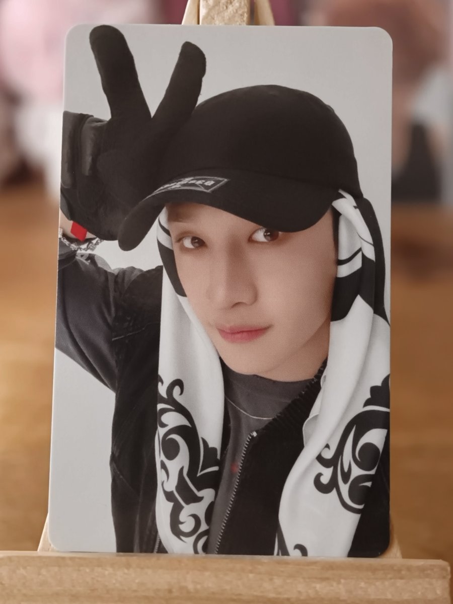 Stray Kids Bang Chan – HOP HMV Japan POB Photocard (Bunny Ears) — front