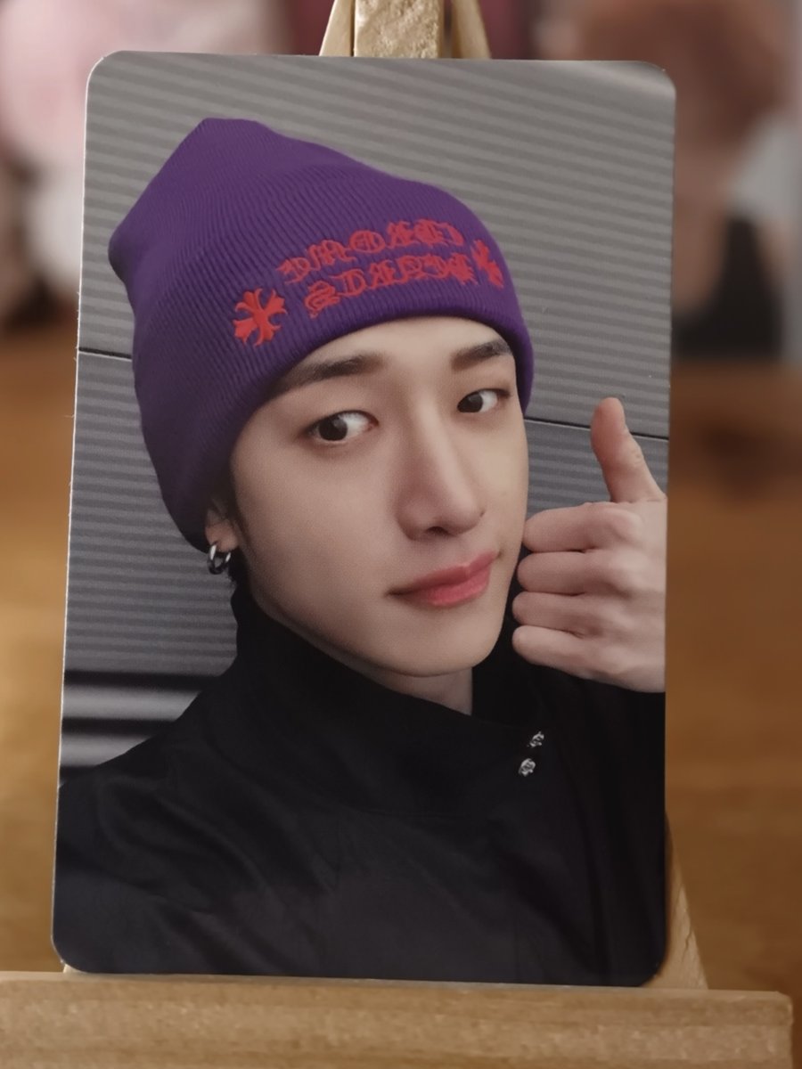 Stray Kids Bang Chan ATE Aladin pre-order benefit — front