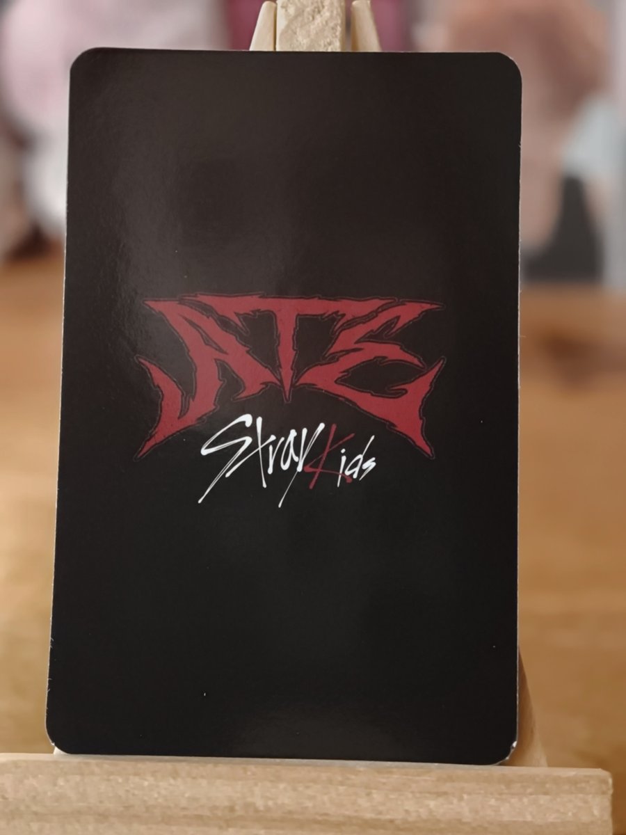 Stray Kids Bang Chan ATE Aladin pre-order benefit — reverse