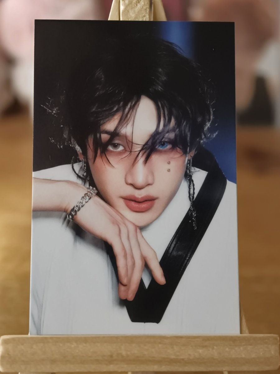 Stray Kids Bang Chan KARMA Photocard – Limited Version Binder Card — front