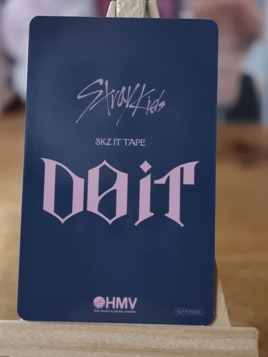 Stray Kids Bang Chan DO IT @Loppi / HMV Japan Purchase Benefit (Selfie) — reverse