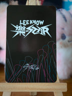Stray Kids Lee Know ROCK-STAR Photocard (NEMO Ver.) — reverse