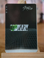 Stray Kids Changbin ODDINARY Photocard (Frankenstein Design) — reverse