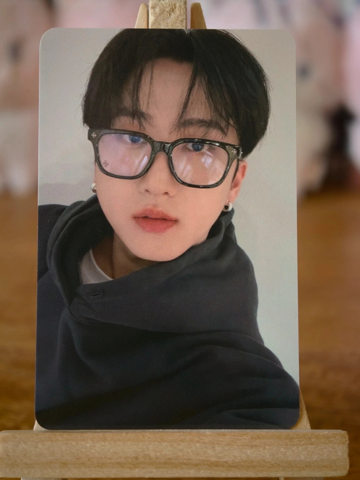 Stray Kids Changbin ROCK-STAR Photocard (KMStation POB) — front