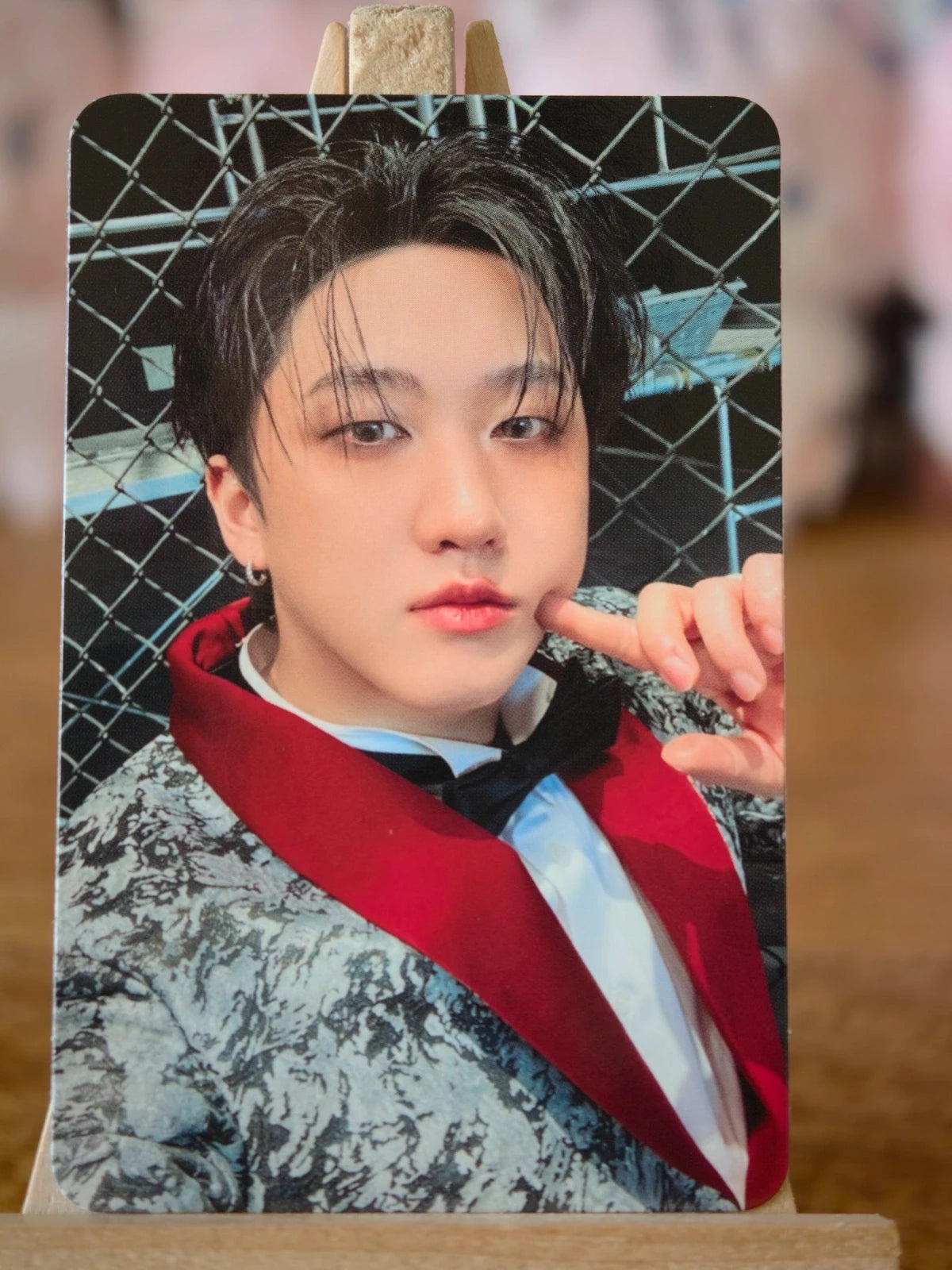 Stray Kids Changbin KARMA Photocard (Accordion Ver.) — front