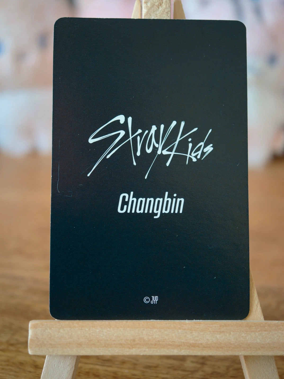 Stray Kids Changbin FuRyu 2022 Photocard (August Solo Must-buy Campaign) — back view