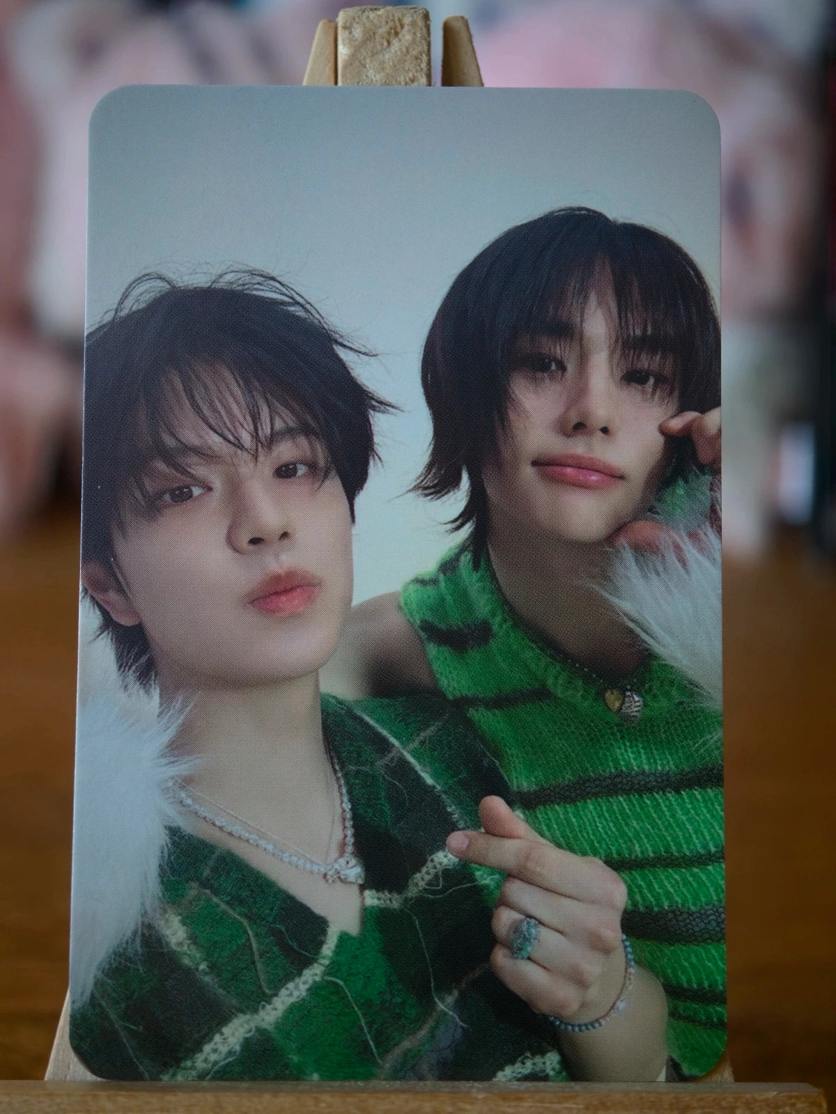 Stray Kids Hyunjin & Seungmin ATE Unit Photocard (Boom Ver. Unit) - front