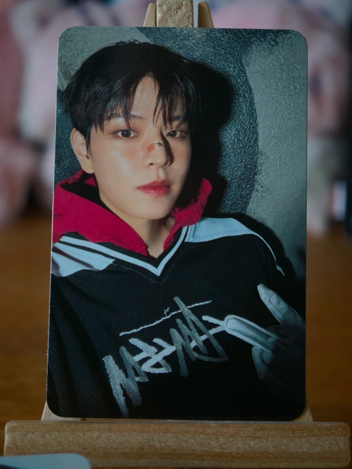 Stray Kids Seungmin KARMA Photocard (Accordion Ver.) — front