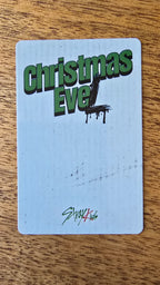 Stray Kids Hyunjin Christmas EveL Photocard (Album POB) — reverse