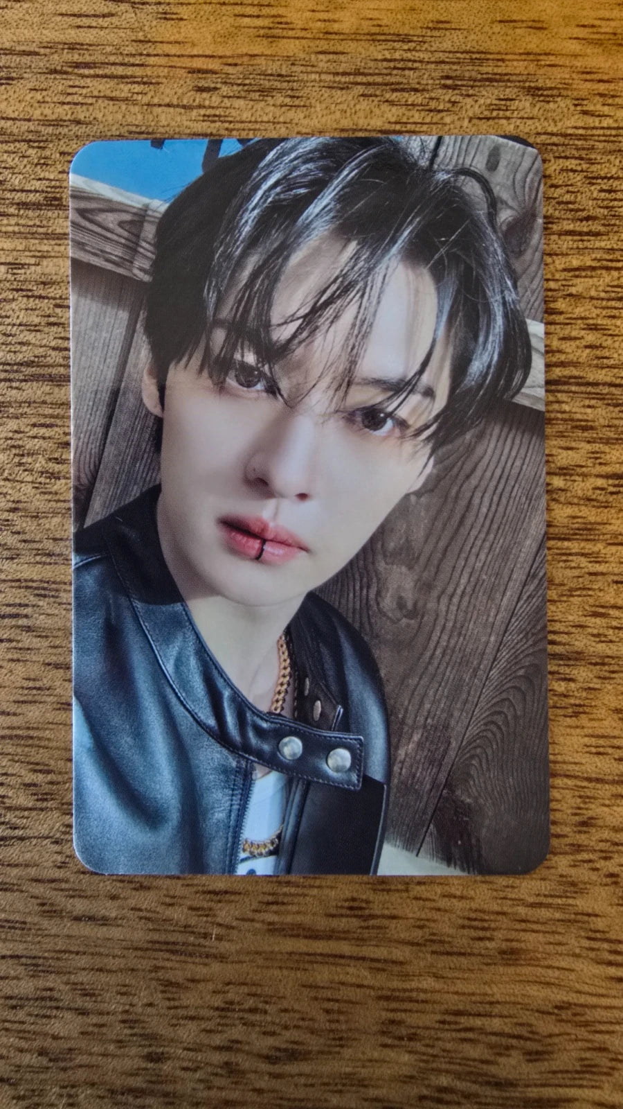 Stray Kids Lee Know HOP Photocard (SKZHOP Double-sided) — portrait side