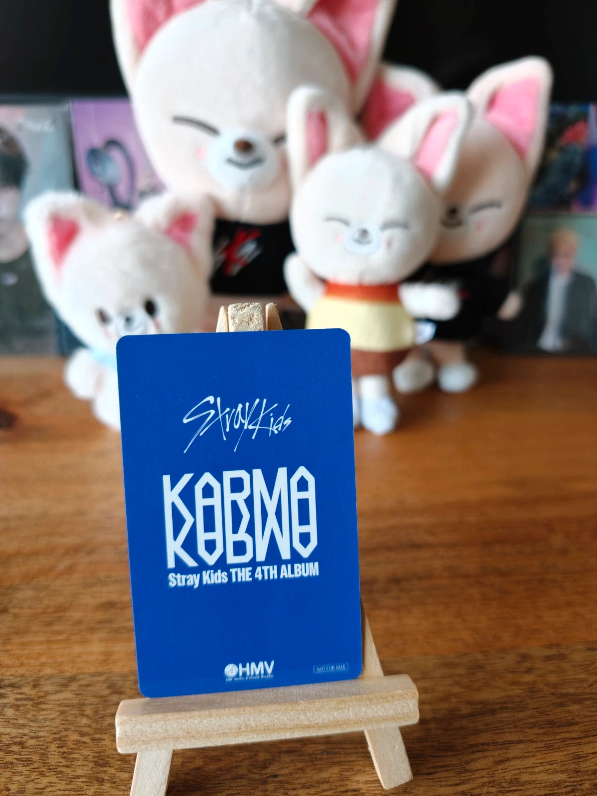 Stray Kids I.N KARMA Photocard (HMV B POB) — reverse