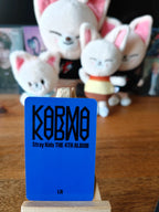 Stray Kids I.N KARMA Photocard (SKZOO POB) — reverse