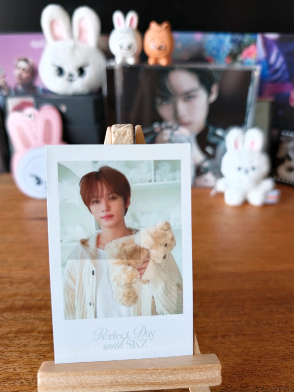 Stray Kids Lee Know Perfect Day with SKZ Photocard (Polaroid Photocard) — front view